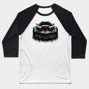 Chevrolet Corvette Baseball T-Shirt